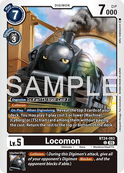 Locomon [BT24-063] [Time Stranger] | Anubis Games and Hobby