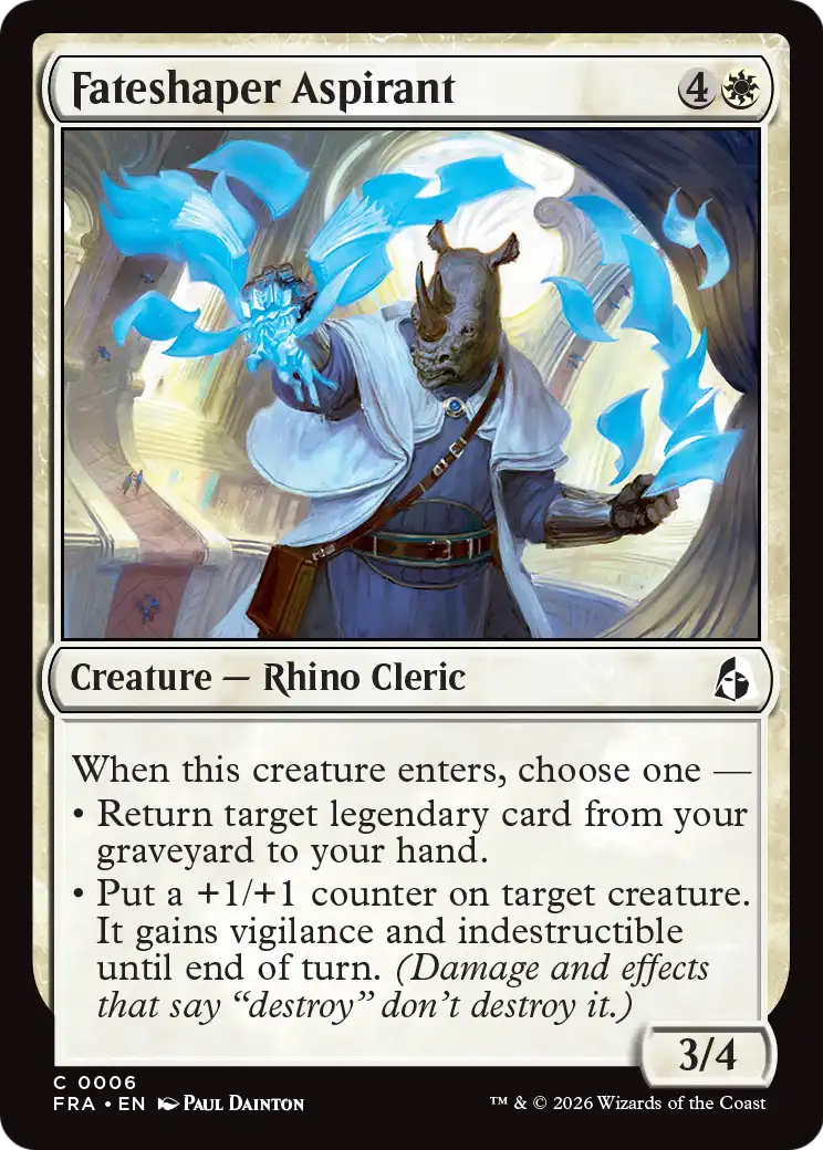 Fateshaper Aspirant [Reality Fracture] | Anubis Games and Hobby