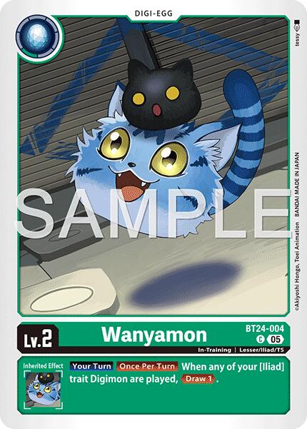 Wanyamon [BT24-004] [Time Stranger] | Anubis Games and Hobby