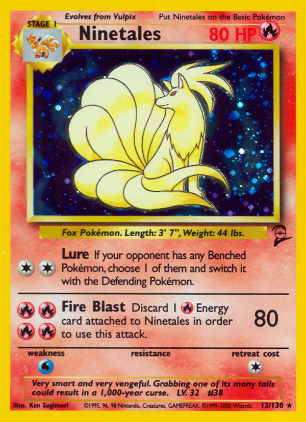 Ninetales (13/130) [Base Set 2] | Anubis Games and Hobby