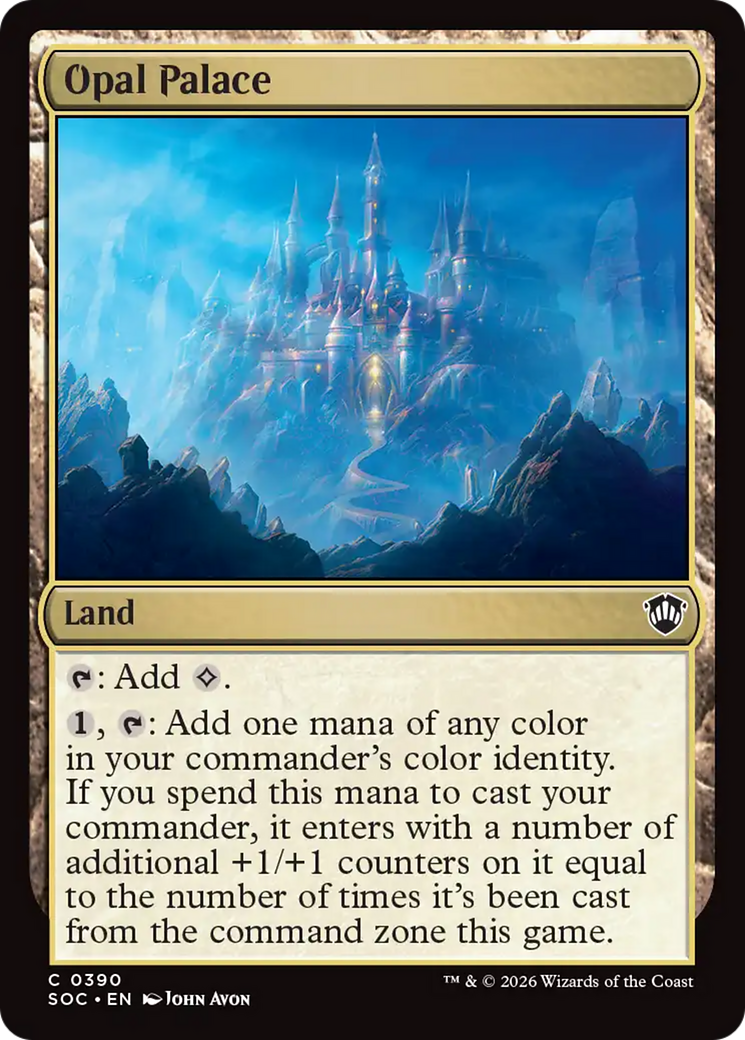 Opal Palace [Secrets of Strixhaven Commander] | Anubis Games and Hobby
