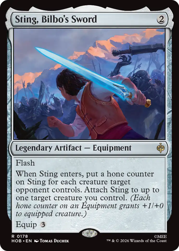 Sting, Bilbo's Sword [The Hobbit] | Anubis Games and Hobby