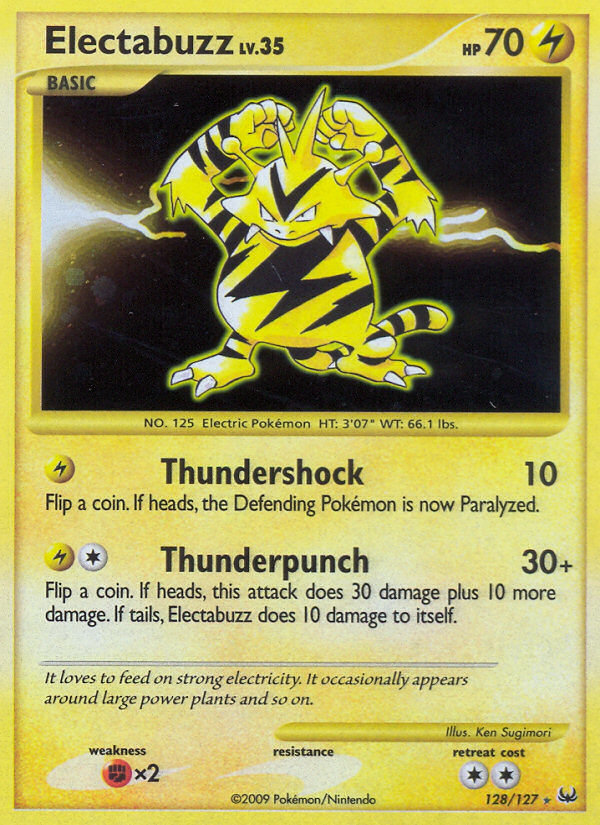 Electabuzz (128/127) [Platinum: Base Set] | Anubis Games and Hobby