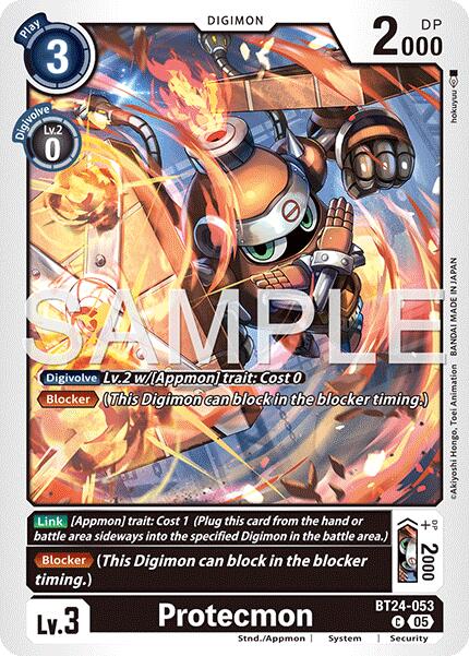 Protecmon [BT24-053] [Time Stranger] | Anubis Games and Hobby