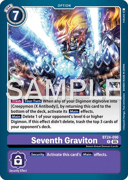 Seventh Graviton [BT24-096] [Time Stranger] | Anubis Games and Hobby