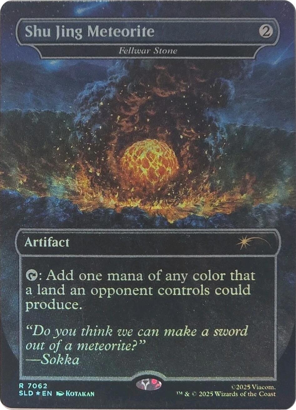 Shu Jing Meteorite - Fellwar Stone (Rainbow Foil) [Secret Lair Drop Series] | Anubis Games and Hobby