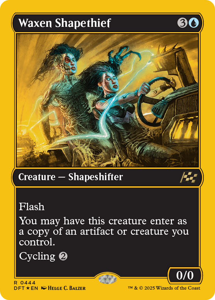 Waxen Shapethief (First-Place Foil) [Aetherdrift] | Anubis Games and Hobby