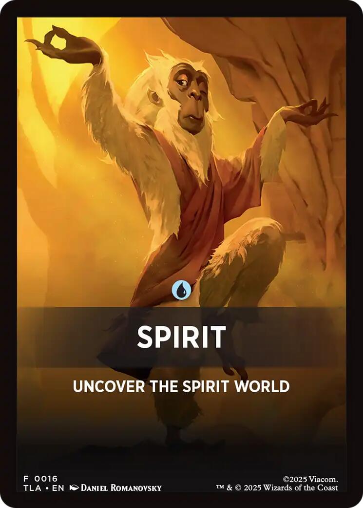 Spirit Theme Card [Avatar: The Last Airbender Tokens] | Anubis Games and Hobby