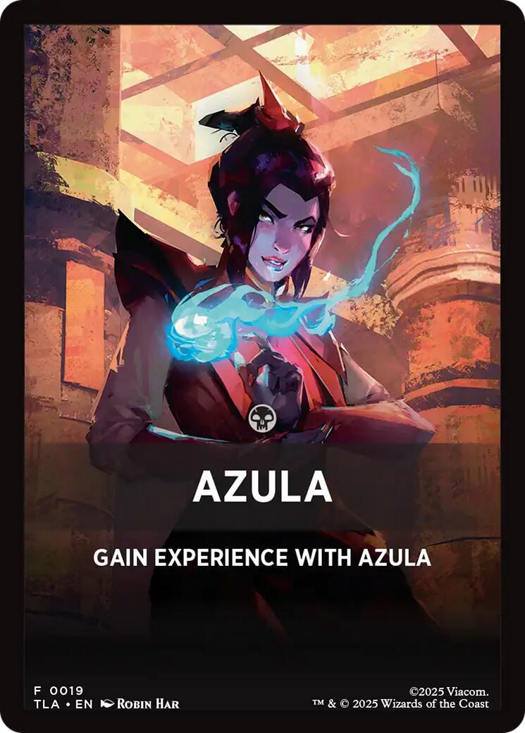 Azula Theme Card [Avatar: The Last Airbender Tokens] | Anubis Games and Hobby