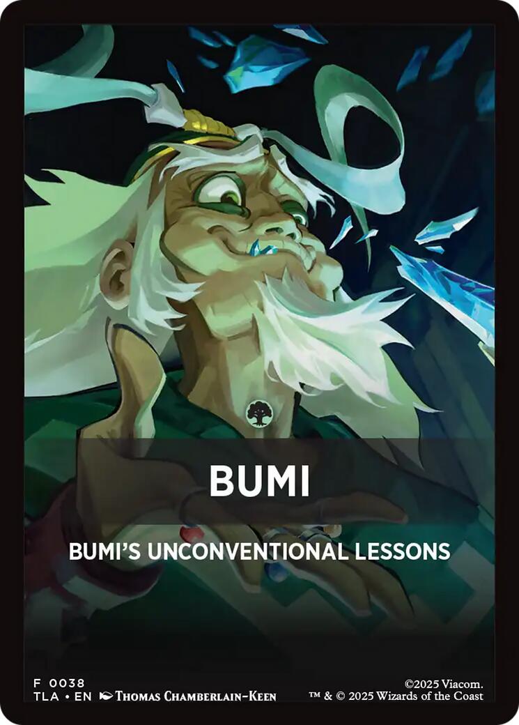 Bumi Theme Card [Avatar: The Last Airbender Tokens] | Anubis Games and Hobby