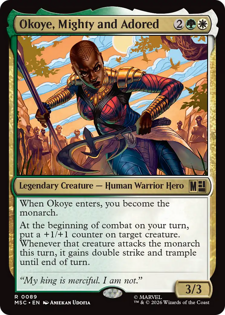 Okoye, Mighty and Adored [Marvel Super Heroes Commander] | Anubis Games and Hobby