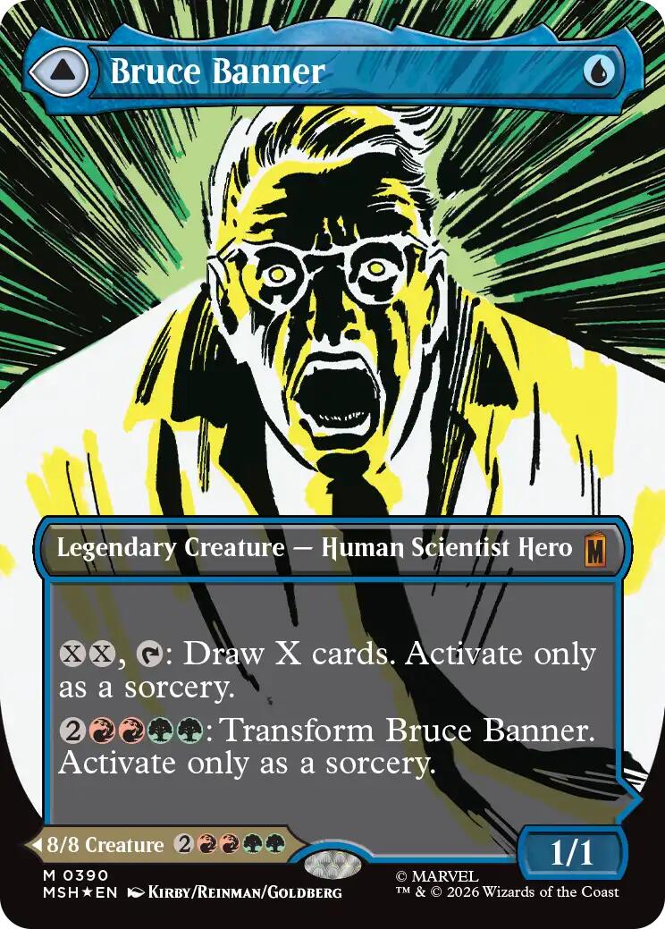 Bruce Banner (Borderless) [Marvel Super Heroes] | Anubis Games and Hobby