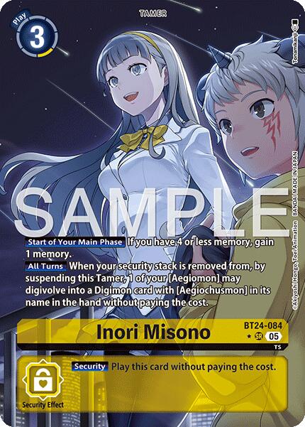 Inori Misono [BT24-084] (Alternate Art) [Time Stranger] | Anubis Games and Hobby