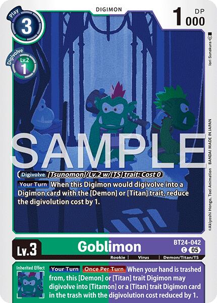Goblimon [BT24-042] [Time Stranger] | Anubis Games and Hobby