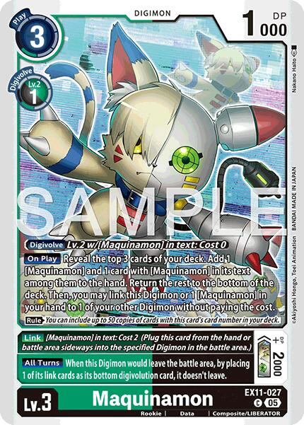 Maquinamon [EX11-027] [Dawn of Liberator] | Anubis Games and Hobby