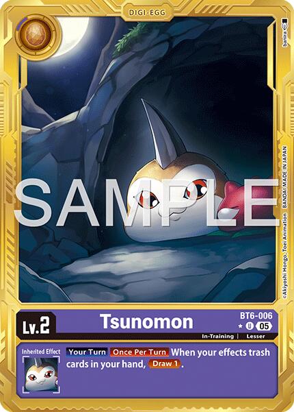 Tsunomon [BT6-006] (Alternate Art) [Advanced Booster Digimon Generation] | Anubis Games and Hobby