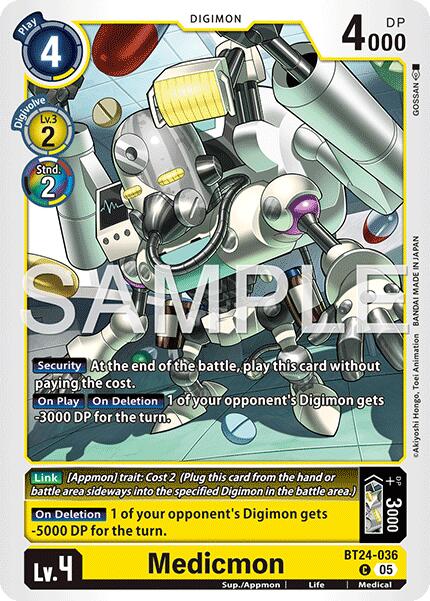 Medicmon [BT24-036] [Time Stranger] | Anubis Games and Hobby