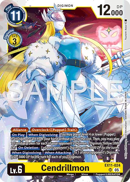 Cendrillmon [EX11-024] [Dawn of Liberator] | Anubis Games and Hobby