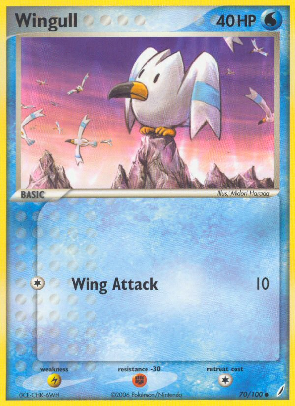 Wingull (70/100) [EX: Crystal Guardians] | Anubis Games and Hobby