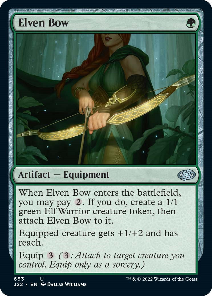 Elven Bow [Jumpstart 2022] | Anubis Games and Hobby