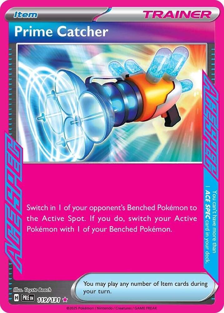 Prime Catcher (119/131) [Scarlet & Violet: Prismatic Evolutions] | Anubis Games and Hobby