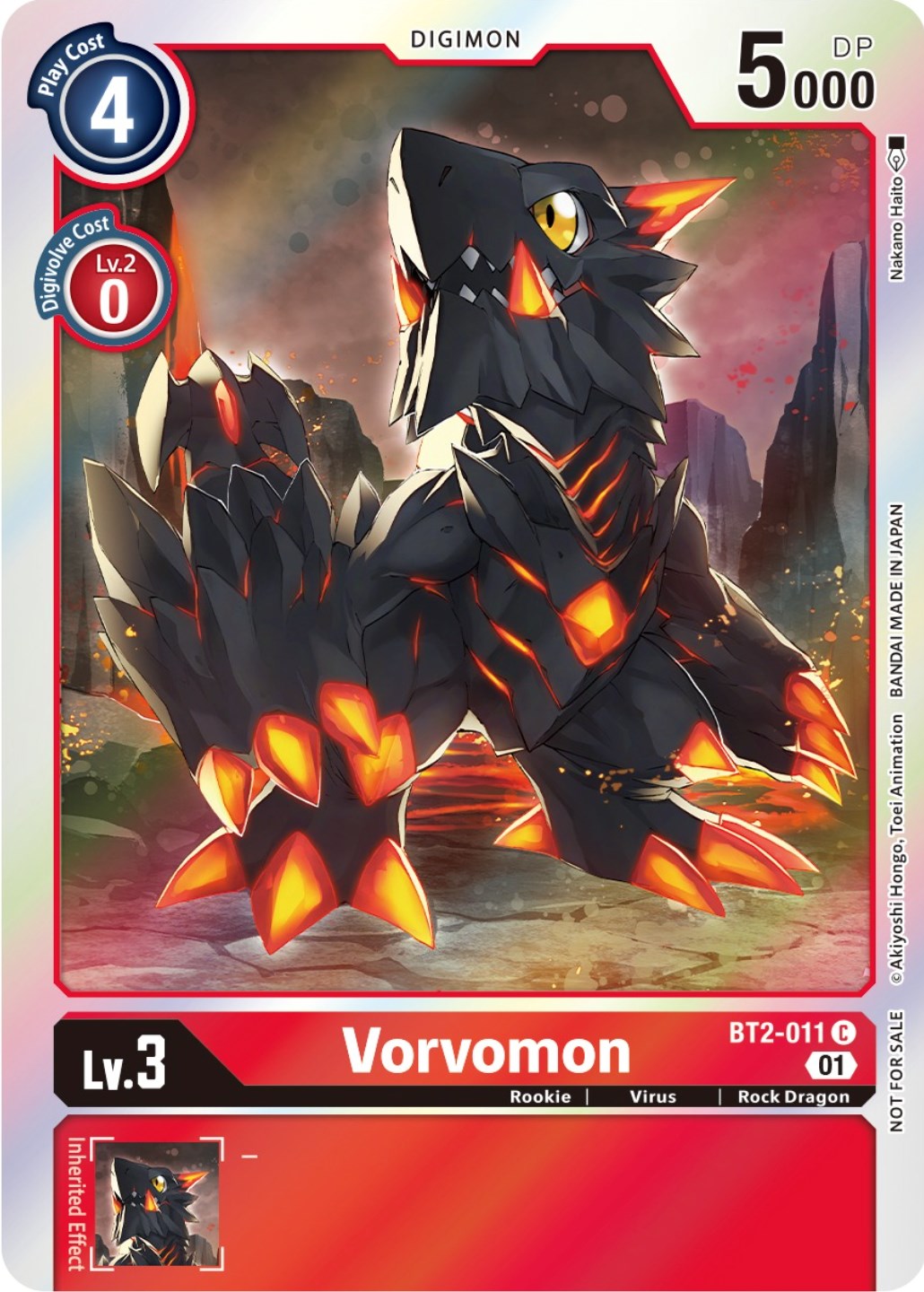 Vorvomon [BT2-011] (ST-11 Special Entry Pack) [Release Special Booster Promos] | Anubis Games and Hobby