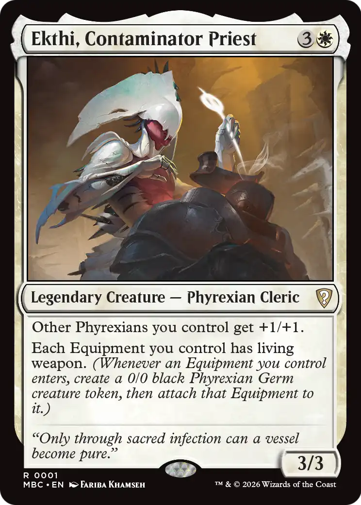 Ekthi, Contaminator Priest [Mystery Booster: Commander Edition] | Anubis Games and Hobby