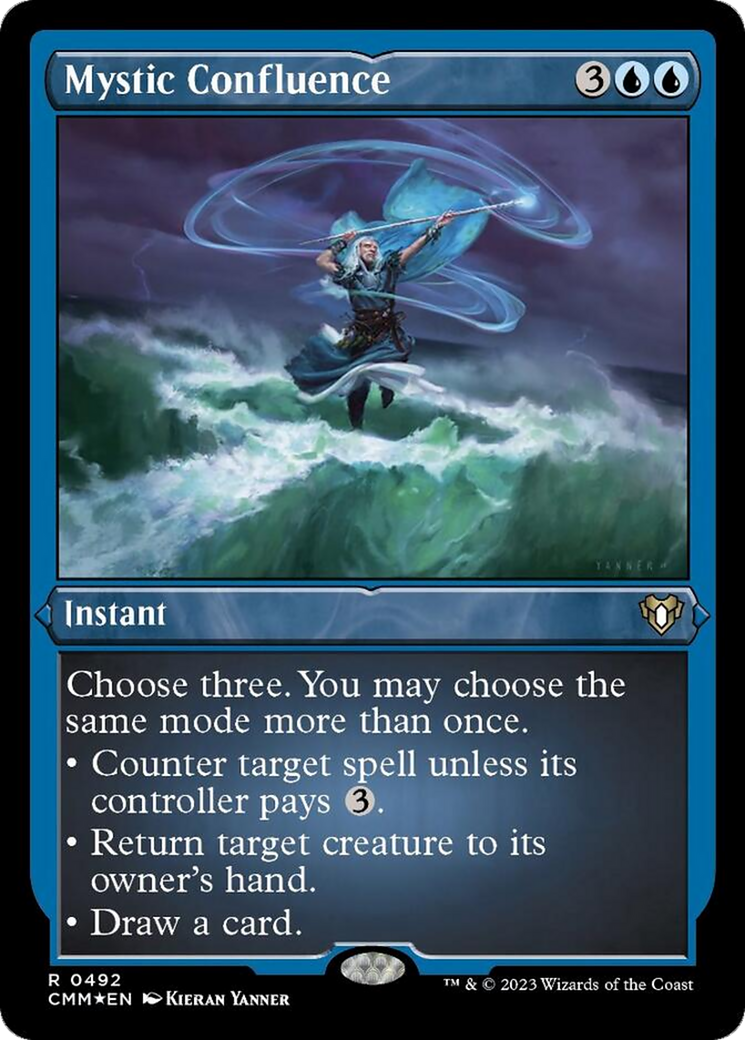 Mystic Confluence (Foil Etched) [Commander Masters] | Anubis Games and Hobby