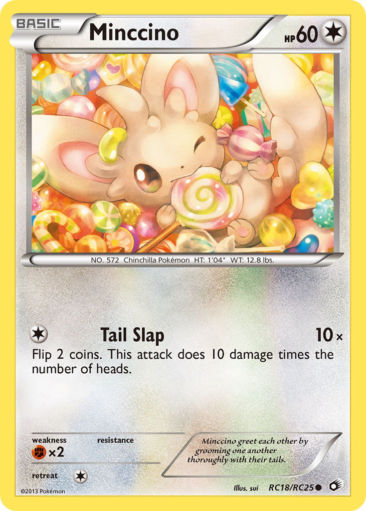 Minccino (RC18/RC25) [Black & White: Legendary Treasures] | Anubis Games and Hobby