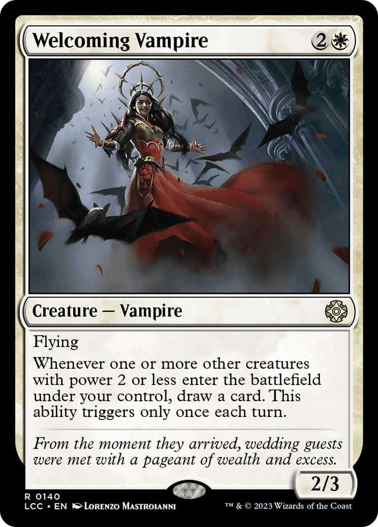 Welcoming Vampire [The Lost Caverns of Ixalan Commander] | Anubis Games and Hobby