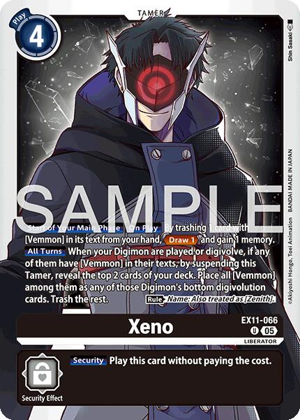 Xeno [EX11-066] [Dawn of Liberator] | Anubis Games and Hobby