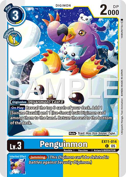 Penguinmon [EX11-014] [Dawn of Liberator] | Anubis Games and Hobby