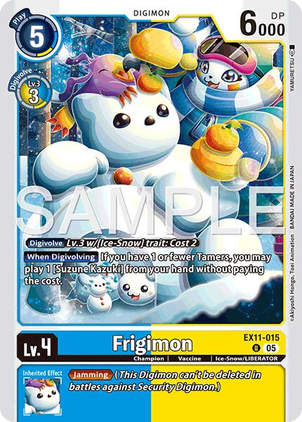 Frigimon [EX11-015] [Dawn of Liberator] | Anubis Games and Hobby