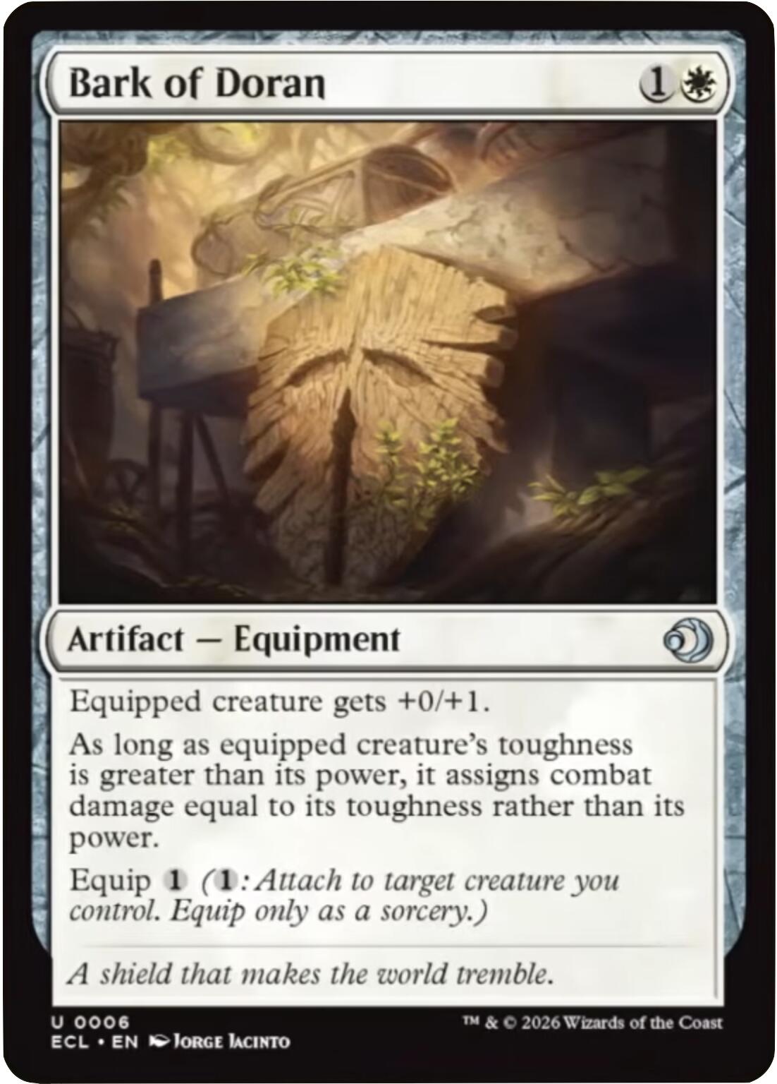 Bark of Doran [Lorwyn Eclipsed] | Anubis Games and Hobby