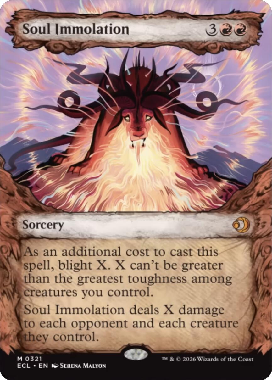 Soul Immolation (Showcase) [Lorwyn Eclipsed] | Anubis Games and Hobby