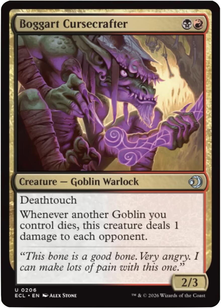 Boggart Cursecrafter [Lorwyn Eclipsed] | Anubis Games and Hobby
