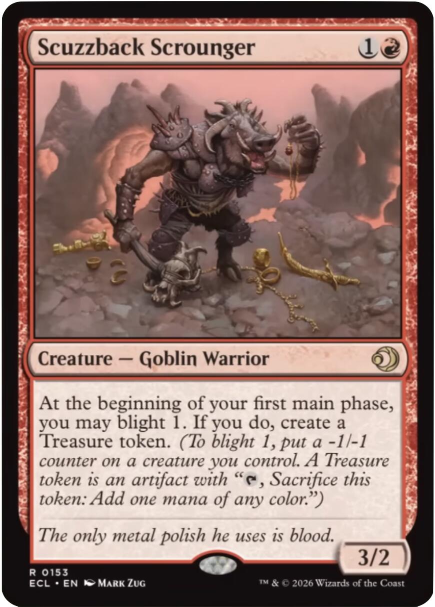 Scuzzback Scrounger [Lorwyn Eclipsed] | Anubis Games and Hobby