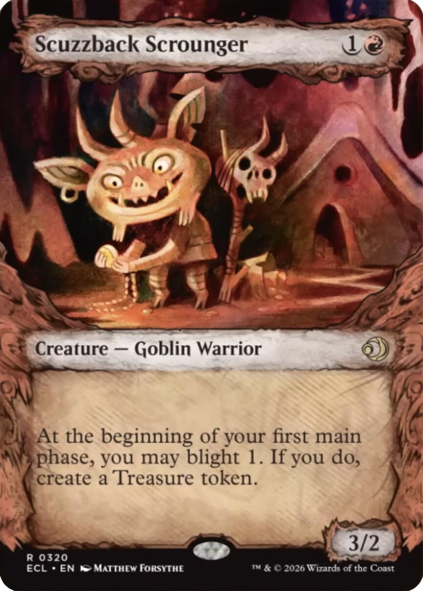 Scuzzback Scrounger (Showcase) [Lorwyn Eclipsed] | Anubis Games and Hobby