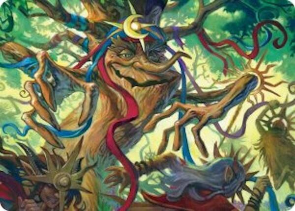 Sun-Dappled Celebrant Art Card [Lorwyn Eclipsed Art Series] | Anubis Games and Hobby