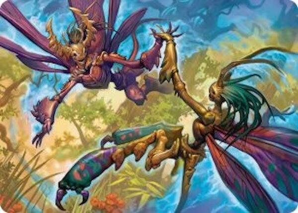 Illusion Spinners Art Card [Lorwyn Eclipsed Art Series] | Anubis Games and Hobby