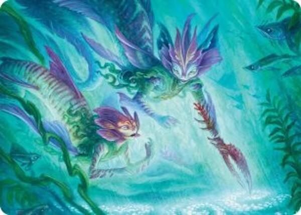 Silvergill Mentor Art Card [Lorwyn Eclipsed Art Series] | Anubis Games and Hobby