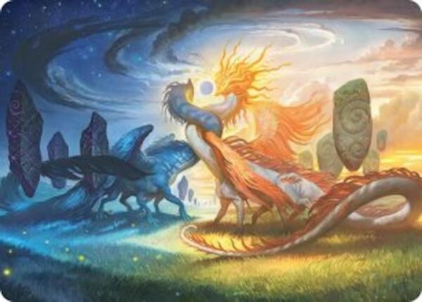 Celestial Reunion Art Card (19/54) [Lorwyn Eclipsed Art Series] | Anubis Games and Hobby