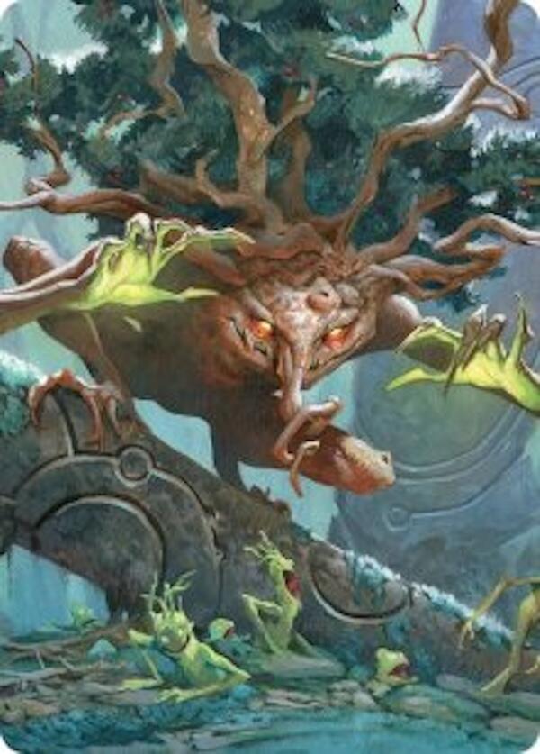 Ferrafor, Young Yew Art Card [Lorwyn Eclipsed Art Series] | Anubis Games and Hobby