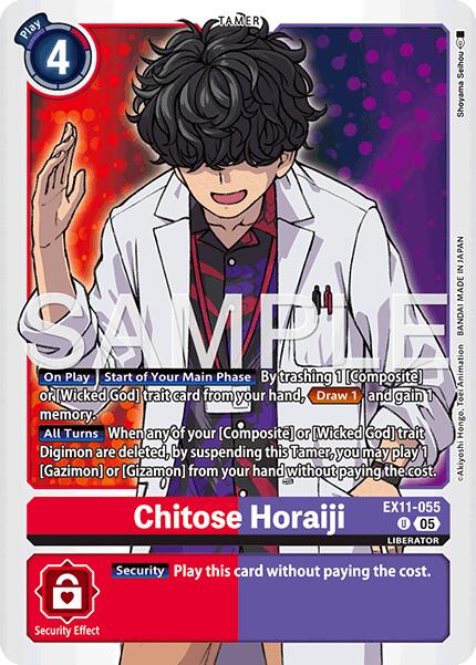 Chitose Horaiji [EX11-055] [Dawn of Liberator] | Anubis Games and Hobby