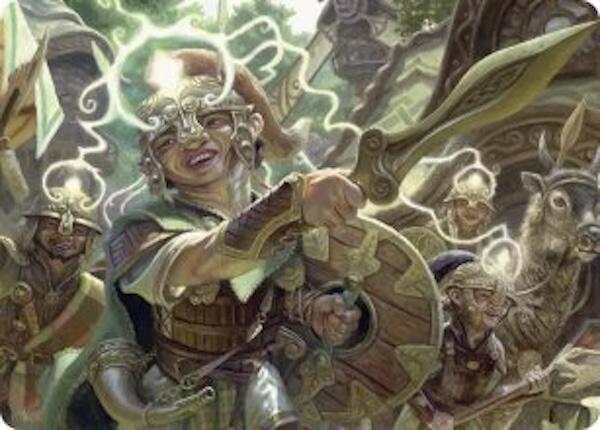 Thoughtweft Lieutenant Art Card [Lorwyn Eclipsed Art Series] | Anubis Games and Hobby