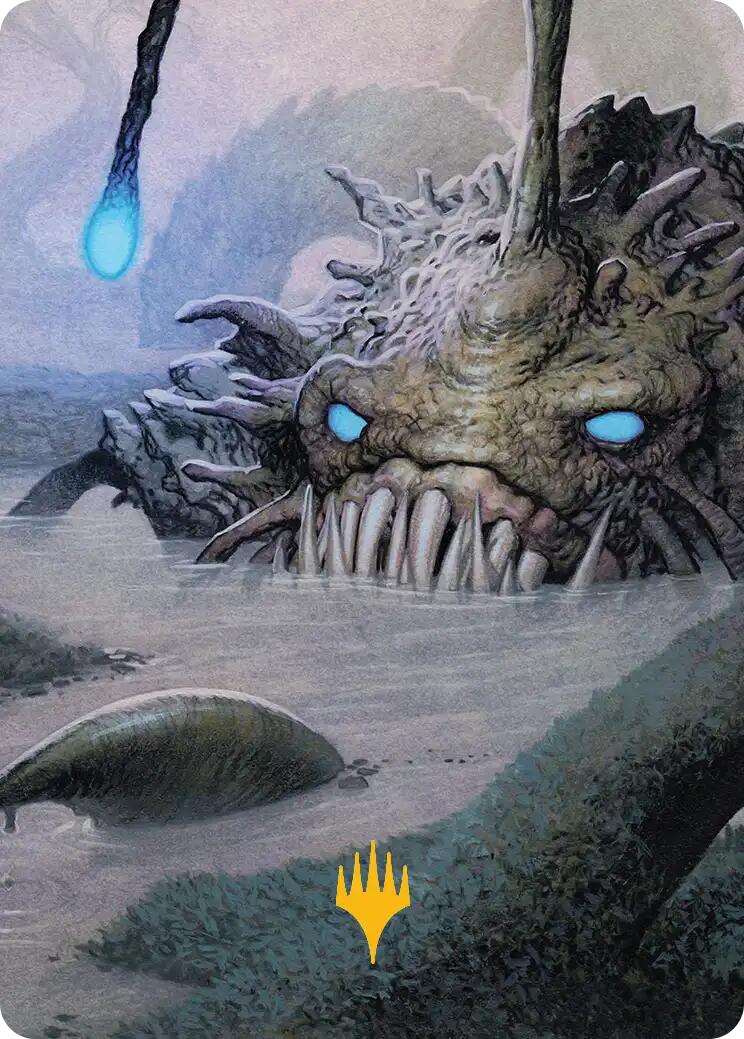 Deceit Art Card (Gold-Stamped Planeswalker Symbol) [Lorwyn Eclipsed Art Series] | Anubis Games and Hobby