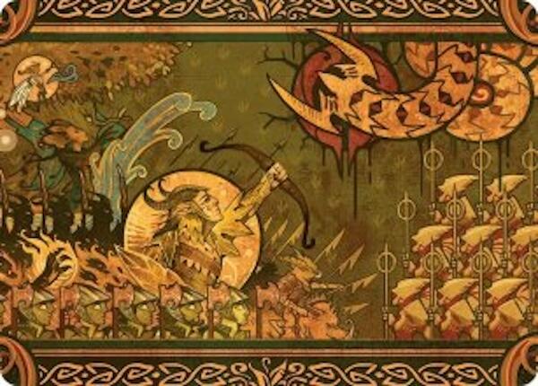 Chronicle of Victory Art Card [Lorwyn Eclipsed Art Series] | Anubis Games and Hobby