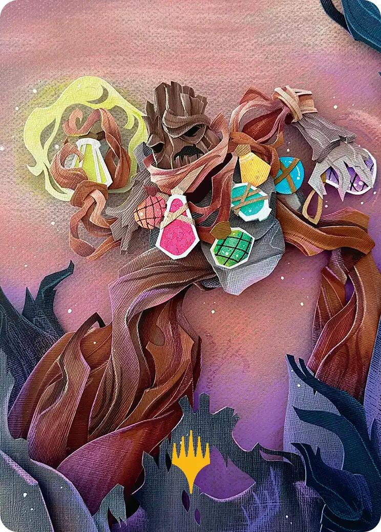 Painter's Servant Art Card (Gold-Stamped Planeswalker Symbol) [Lorwyn Eclipsed Art Series] | Anubis Games and Hobby