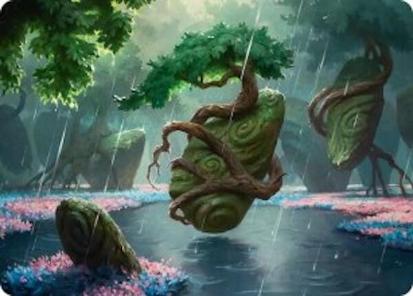 Rain-Slicked Copse Art Card [Lorwyn Eclipsed Art Series] | Anubis Games and Hobby