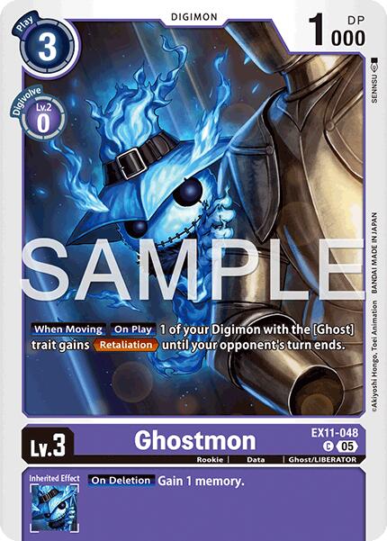 Ghostmon [EX11-048] [Dawn of Liberator] | Anubis Games and Hobby